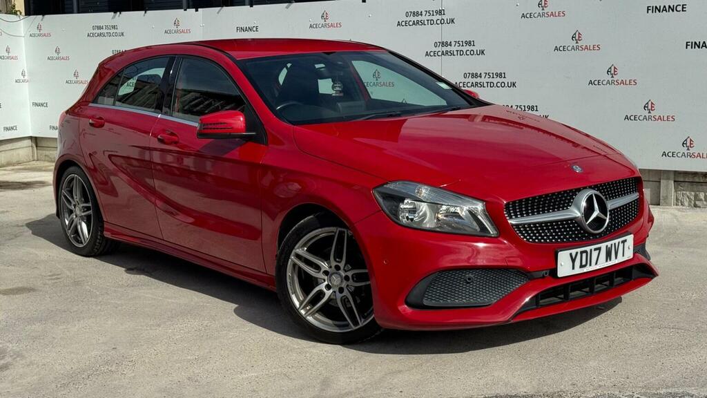 Mercedes-Benz A Class Hatchback 1.6 A160 Amg Line Executive Euro 6 S Red