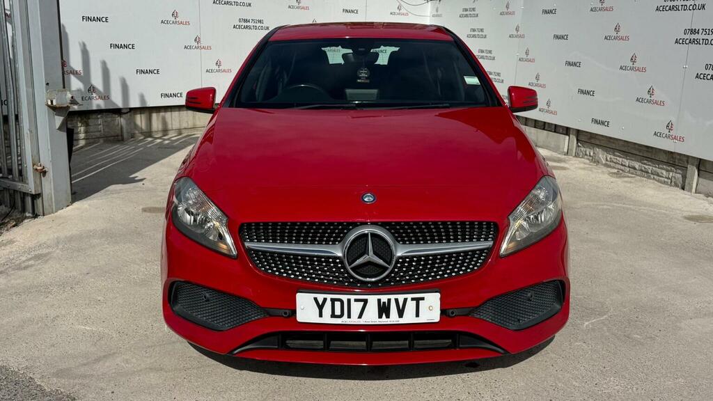 Mercedes-Benz A Class Hatchback 1.6 A160 Amg Line Executive Euro 6 S YD17WVT Red #3