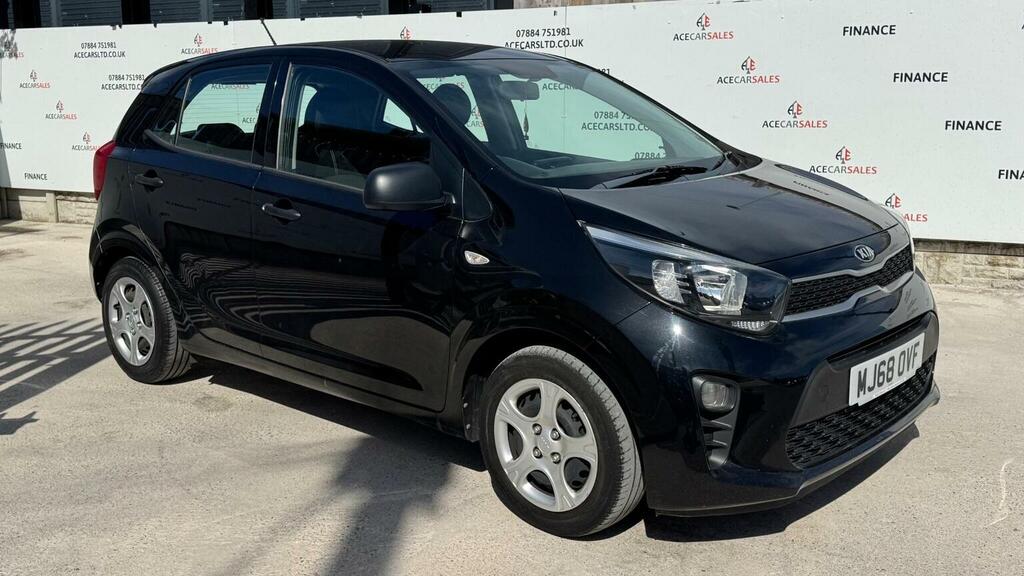 Kia Picanto Hatchback 1.0 1 Euro 6 201868 MJ68OVF Black #2