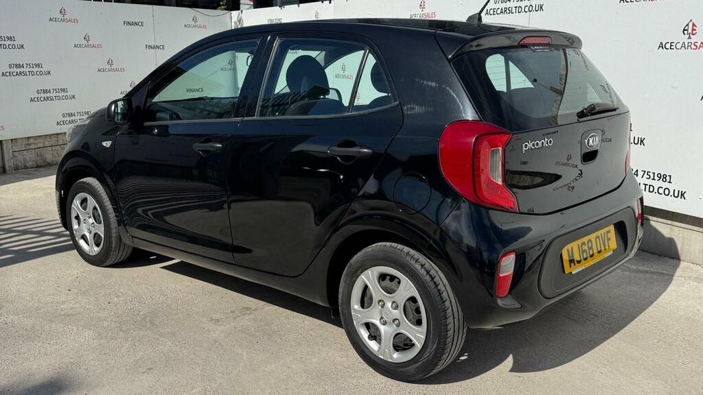 Kia Picanto Hatchback 1.0 1 Euro 6 201868 MJ68OVF Black #6