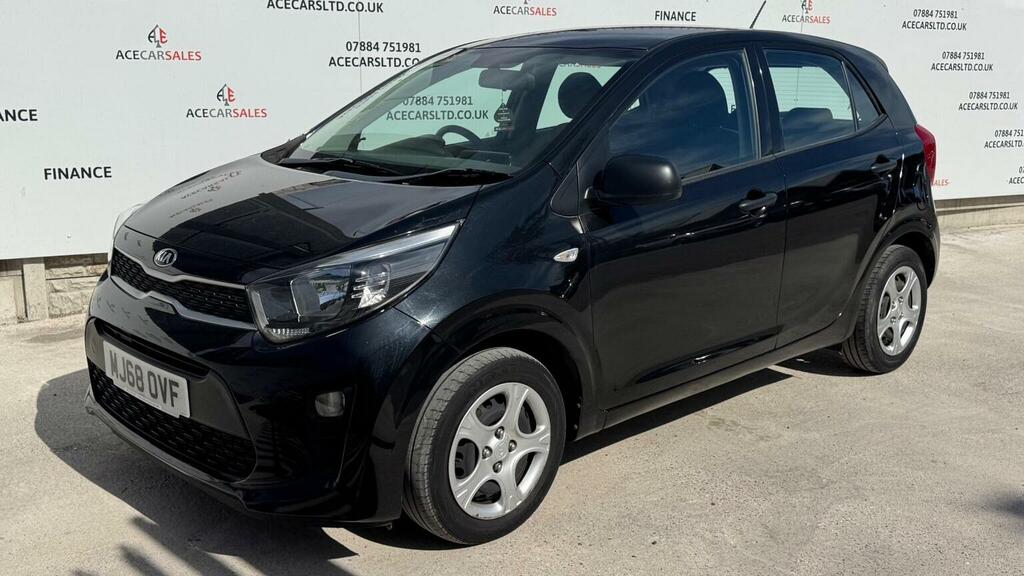 Kia Picanto Hatchback 1.0 1 Euro 6 201868 MJ68OVF Black #4