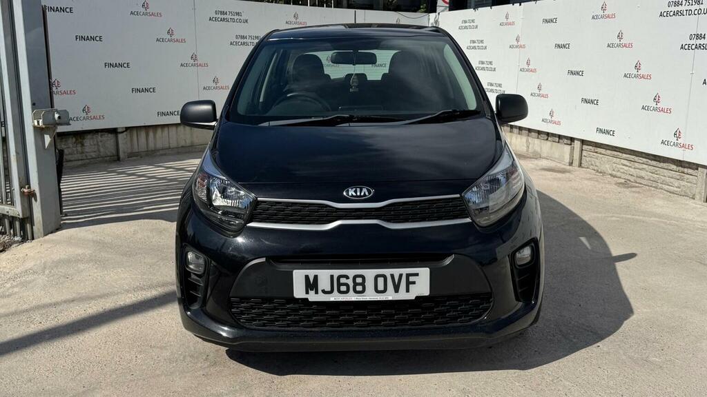 Kia Picanto Hatchback 1.0 1 Euro 6 201868 MJ68OVF Black #3