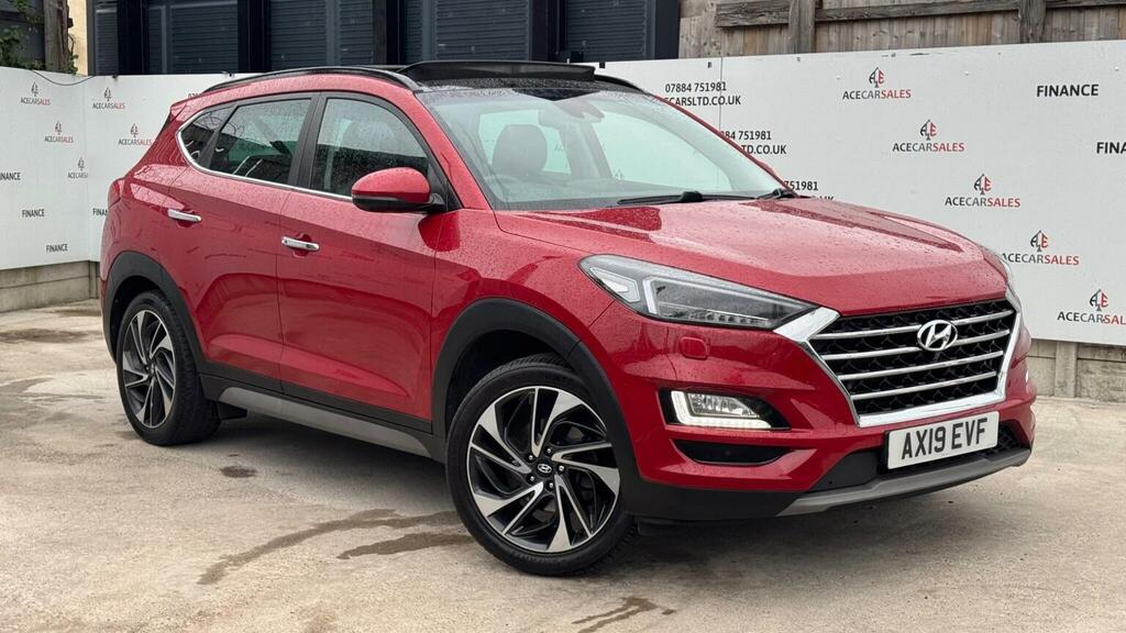 Hyundai Tucson Suv 1.6 Crdi Premium Se Dct Euro 6 Ss 2019 Red