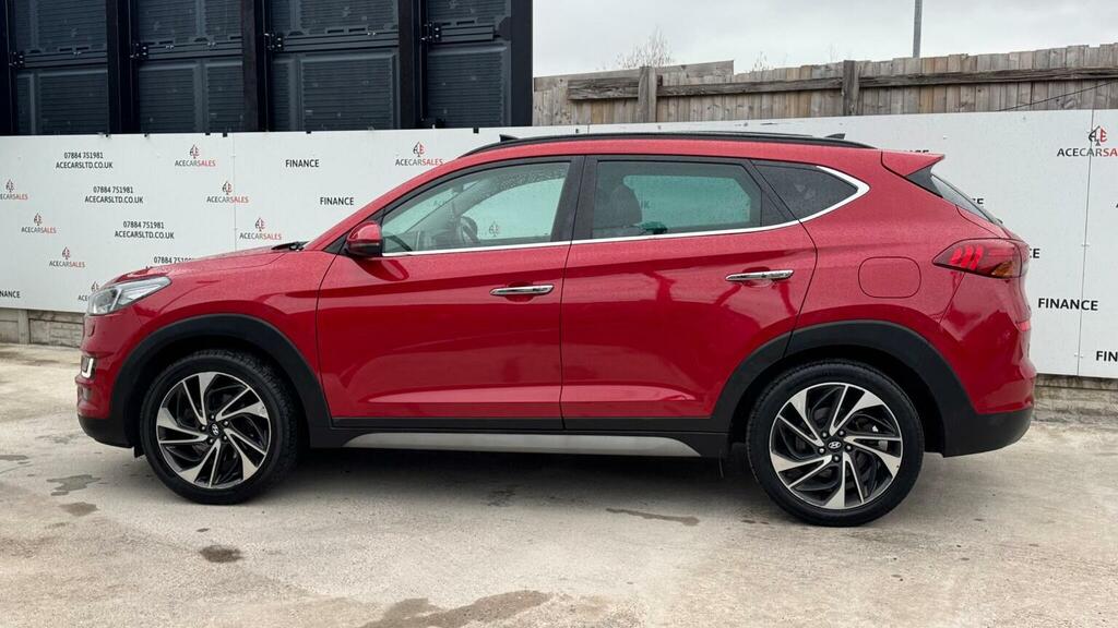 Hyundai Tucson Suv 1.6 Crdi Premium Se Dct Euro 6 Ss 2019 AX19EVF Red #5