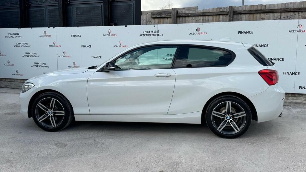 BMW 1 Series Hatchback 1.5 116D Sport Euro 6 Ss 201767 YJ67YKP White #5