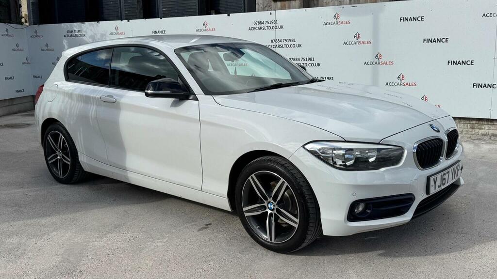 BMW 1 Series Hatchback 1.5 116D Sport Euro 6 Ss 201767 YJ67YKP White #2