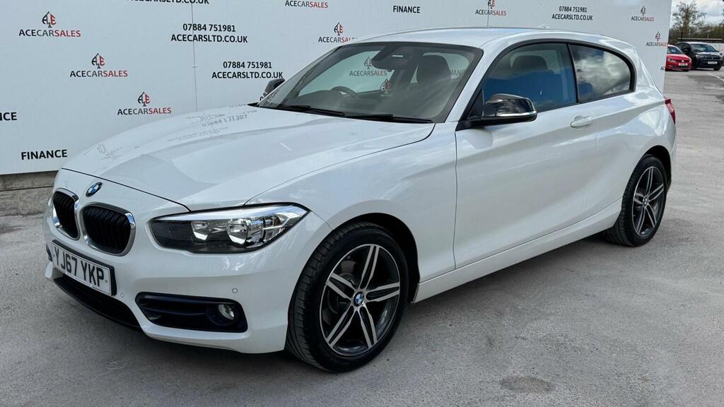 BMW 1 Series Hatchback 1.5 116D Sport Euro 6 Ss 201767 YJ67YKP White #4