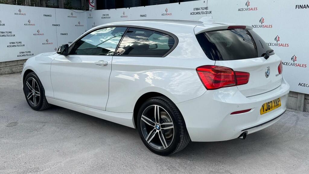 BMW 1 Series Hatchback 1.5 116D Sport Euro 6 Ss 201767 YJ67YKP White #6