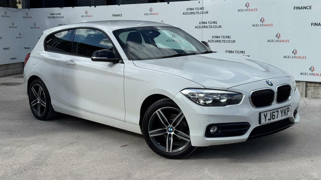 BMW 1 Series Hatchback 1.5 116D Sport Euro 6 Ss 201767 White