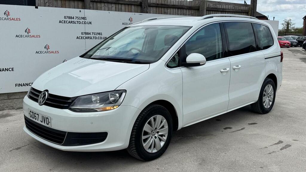 Volkswagen Sharan Mpv 2.0 Tdi Se Nav Dsg Euro 6 Ss 201867 White #4