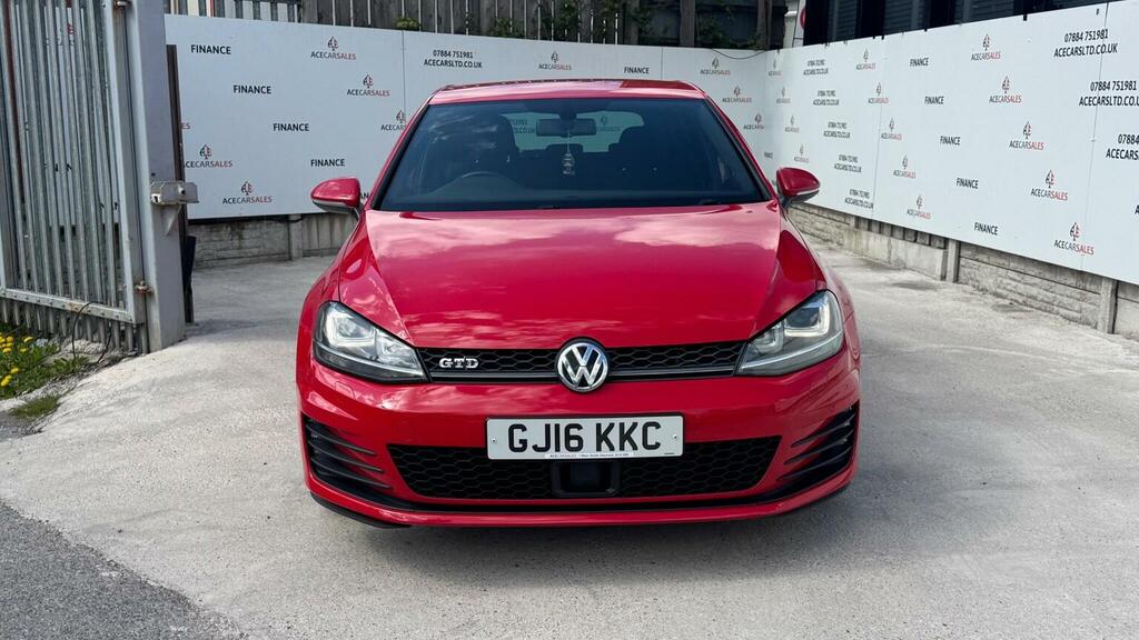 Volkswagen Golf Hatchback 2.0 Tdi Bluemotion Tech Gtd Dsg Euro 6 GJ16KKC Red #3