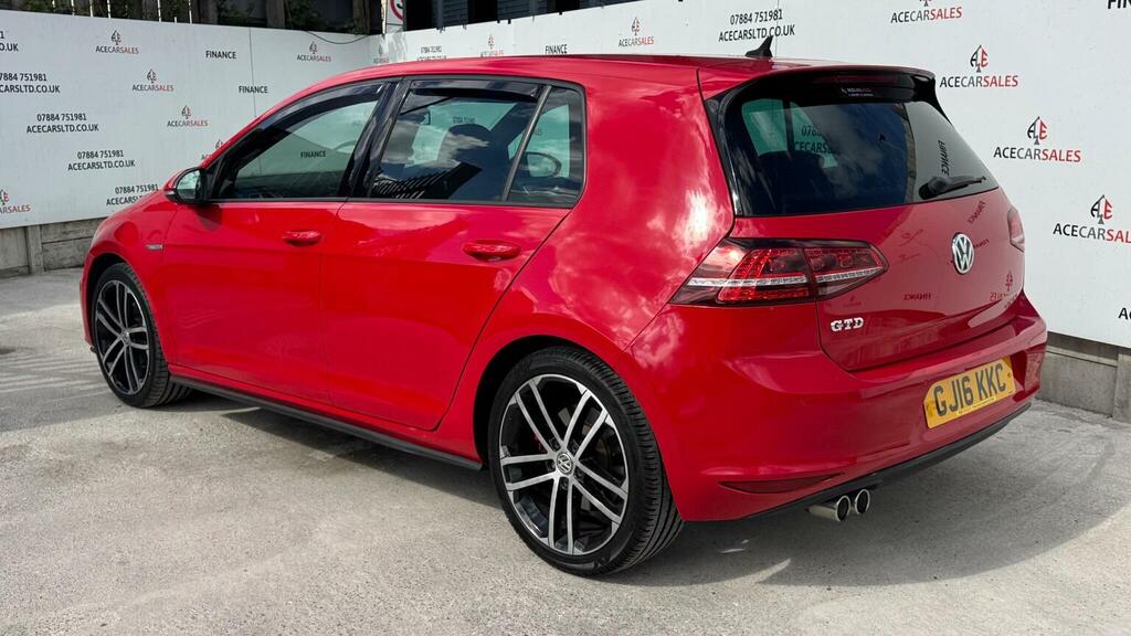 Volkswagen Golf Hatchback 2.0 Tdi Bluemotion Tech Gtd Dsg Euro 6 GJ16KKC Red #6