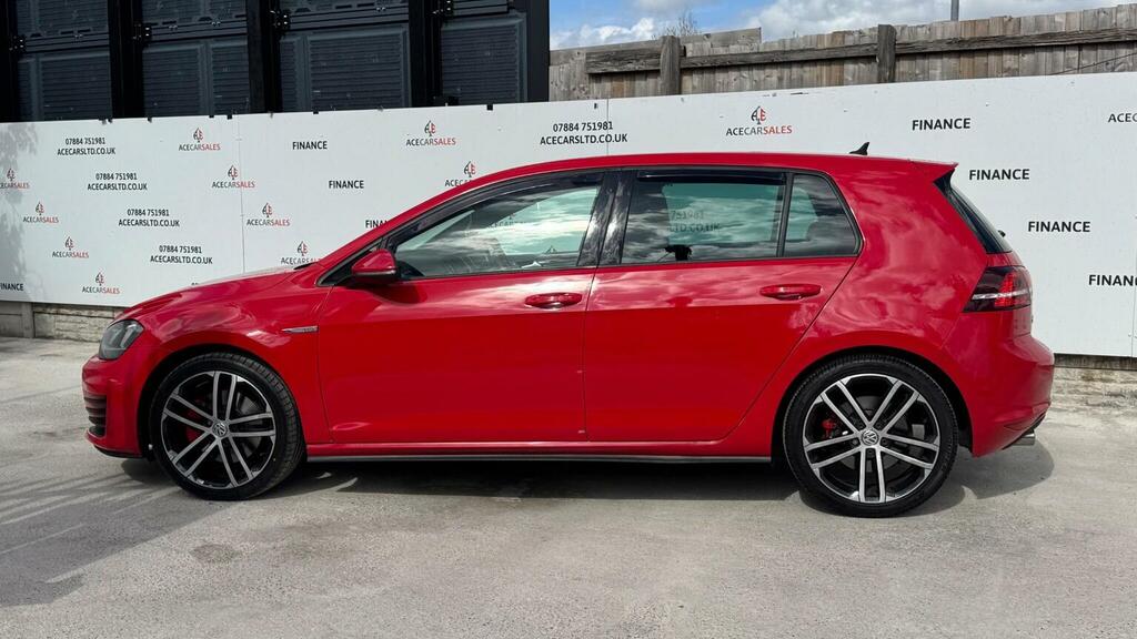 Volkswagen Golf Hatchback 2.0 Tdi Bluemotion Tech Gtd Dsg Euro 6 GJ16KKC Red #5