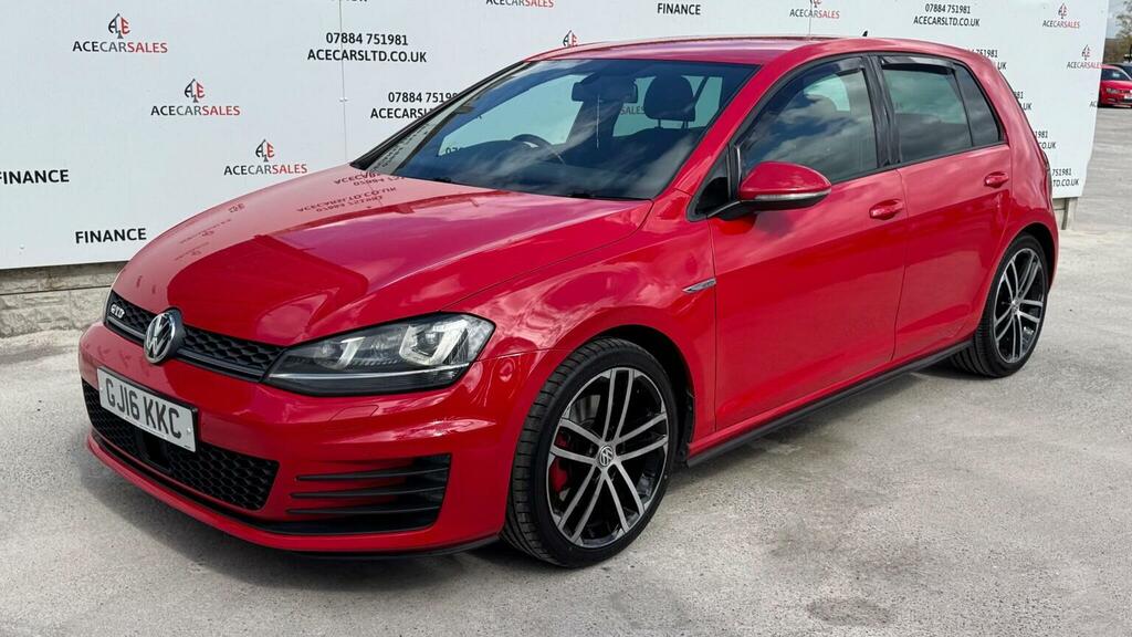 Volkswagen Golf Hatchback 2.0 Tdi Bluemotion Tech Gtd Dsg Euro 6 GJ16KKC Red #4