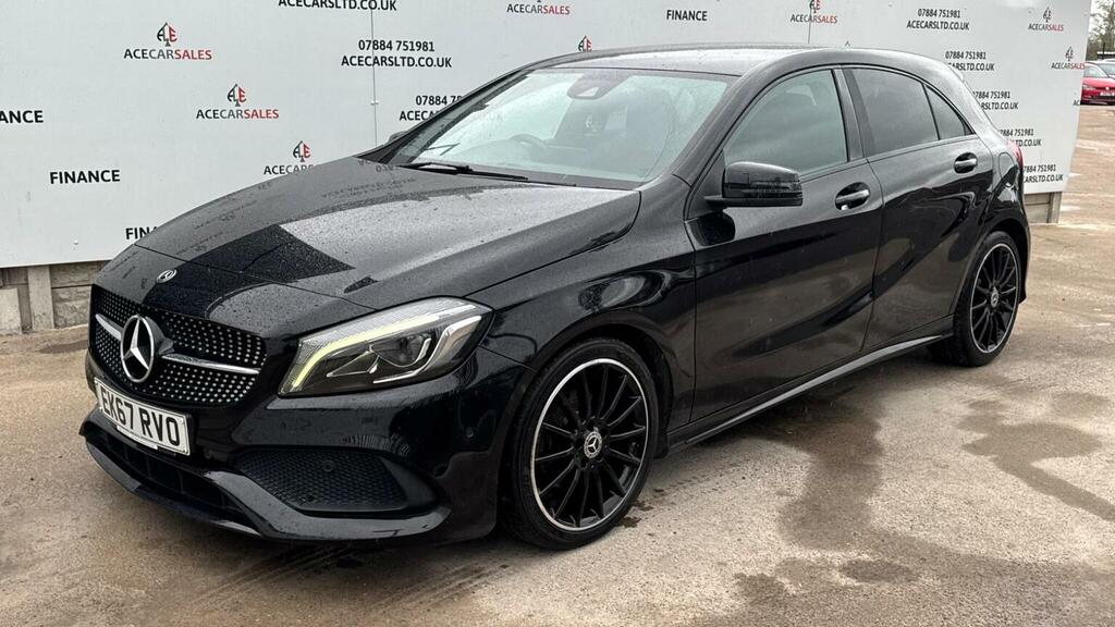Mercedes-Benz A Class Hatchback 2.1 A200d Amg Line Premium 7G-dct Euro EK67RVO Black #4