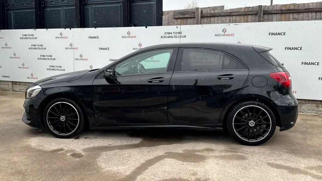 Mercedes-Benz A Class Hatchback 2.1 A200d Amg Line Premium 7G-dct Euro EK67RVO Black #5
