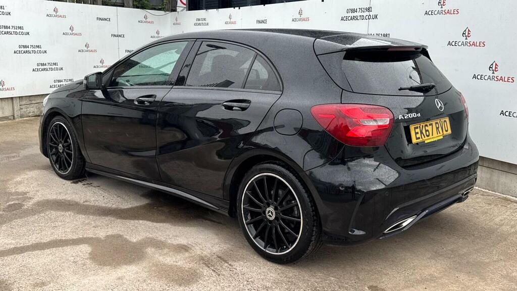 Mercedes-Benz A Class Hatchback 2.1 A200d Amg Line Premium 7G-dct Euro EK67RVO Black #6
