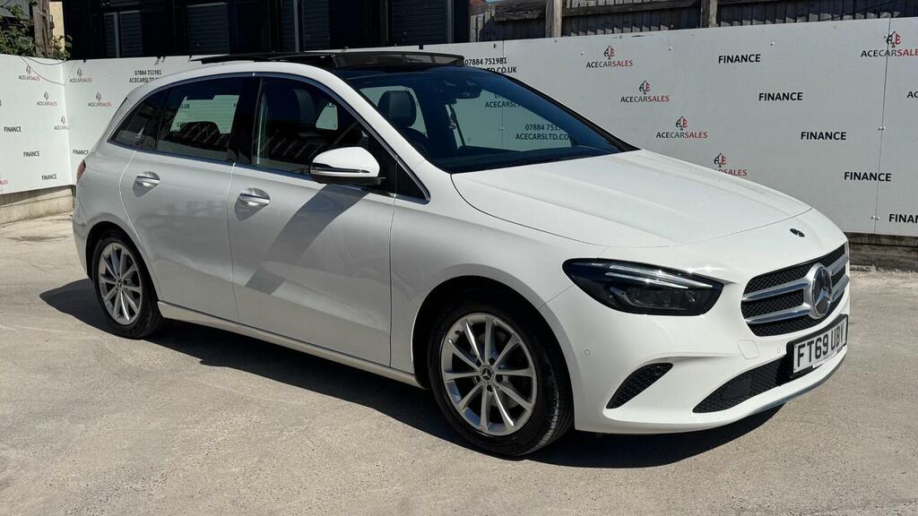 Mercedes-Benz B Class Mpv 1.3 B200 Sport Premium Plus Euro 6 Ss White #2