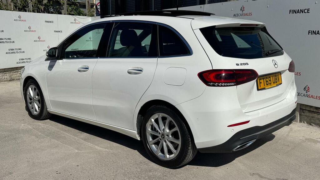 Mercedes-Benz B Class Mpv 1.3 B200 Sport Premium Plus Euro 6 Ss White #6