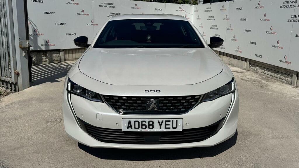 Peugeot 508 Hatchback 2.0 Bluehdi Gt Fastback Eat Euro 6 Ss AO68YEU White #3