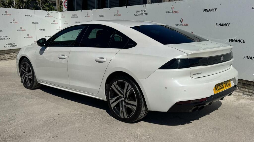 Peugeot 508 Hatchback 2.0 Bluehdi Gt Fastback Eat Euro 6 Ss AO68YEU White #6