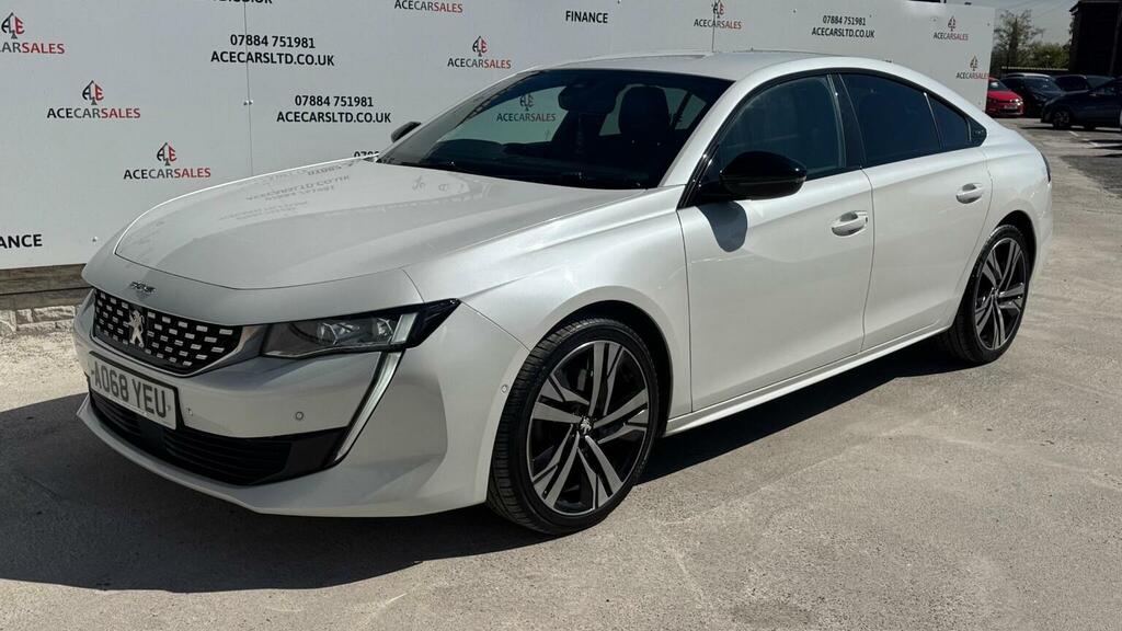 Peugeot 508 Hatchback 2.0 Bluehdi Gt Fastback Eat Euro 6 Ss AO68YEU White #4