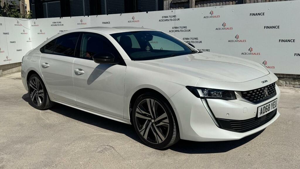 Peugeot 508 Hatchback 2.0 Bluehdi Gt Fastback Eat Euro 6 Ss AO68YEU White #2