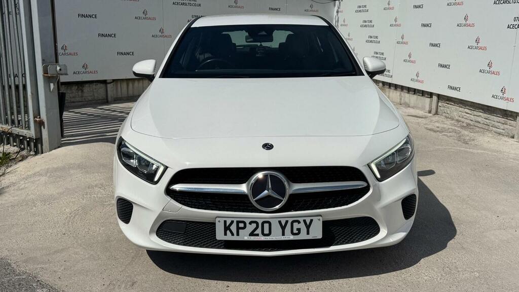 Mercedes-Benz A Class Hatchback 1.5 A180d Sport 7G-dct Euro 6 Ss KP20YGY White #3