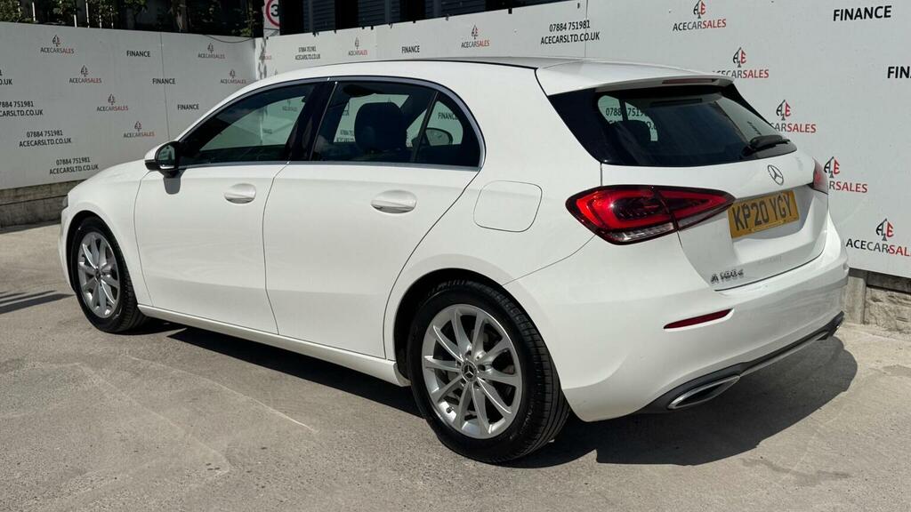 Mercedes-Benz A Class Hatchback 1.5 A180d Sport 7G-dct Euro 6 Ss KP20YGY White #6