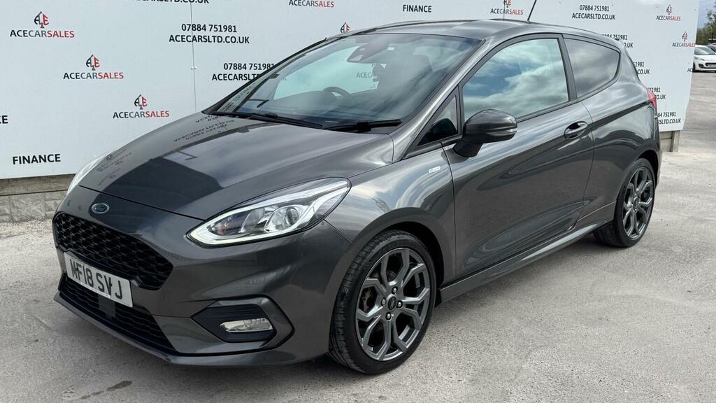 Ford Fiesta Hatchback 1.0T Ecoboost St-line X Euro 6 Ss MF18SVJ Grey #4
