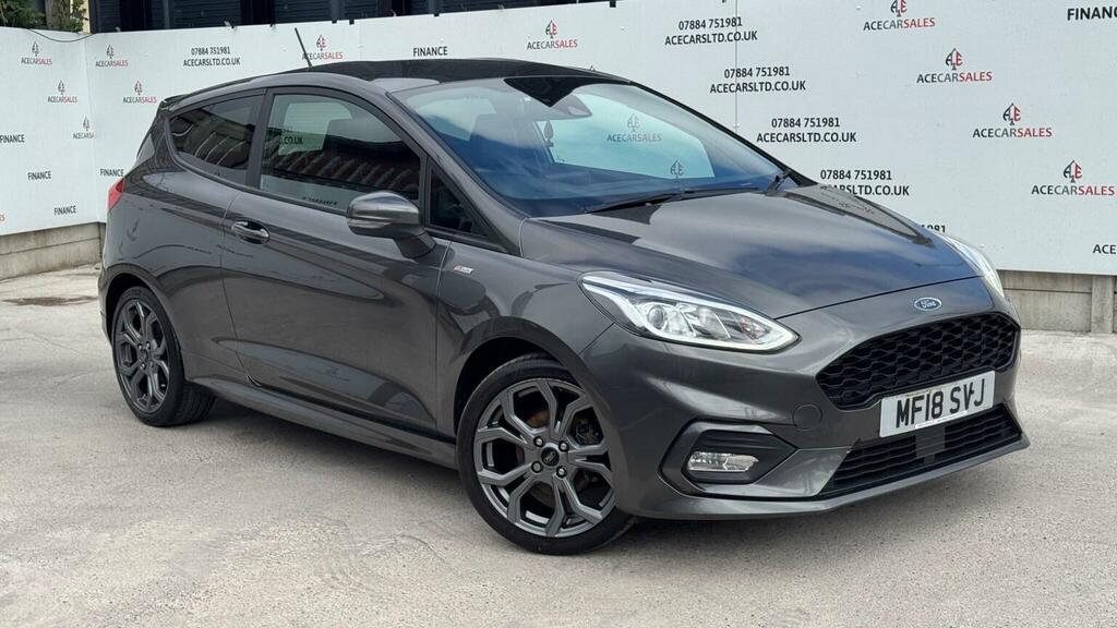 Ford Fiesta Hatchback 1.0T Ecoboost St-line X Euro 6 Ss Grey