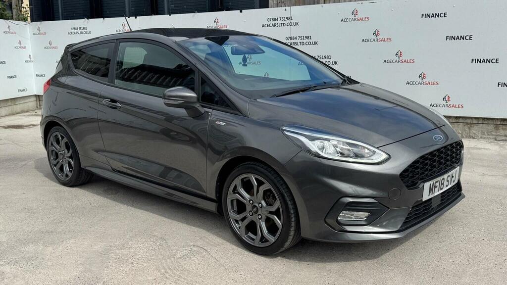 Ford Fiesta Hatchback 1.0T Ecoboost St-line X Euro 6 Ss MF18SVJ Grey #2
