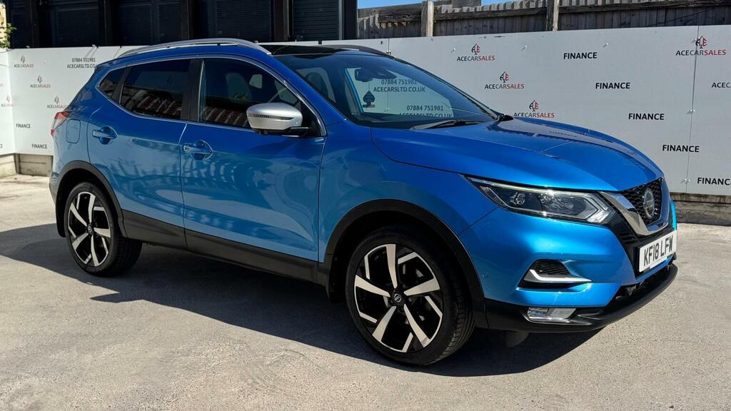 Nissan Qashqai Suv 1.6 Dci Tekna Xtron Euro 6 Ss 201818 KF18LFW Blue #2