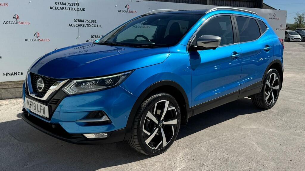 Nissan Qashqai Suv 1.6 Dci Tekna Xtron Euro 6 Ss 201818 KF18LFW Blue #4