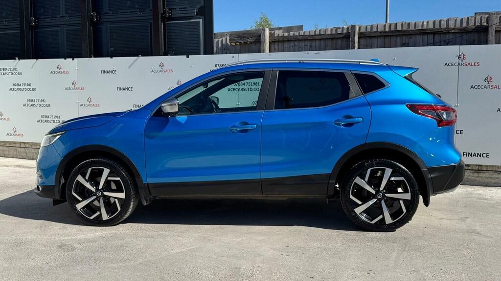 Nissan Qashqai Suv 1.6 Dci Tekna Xtron Euro 6 Ss 201818 KF18LFW Blue #5
