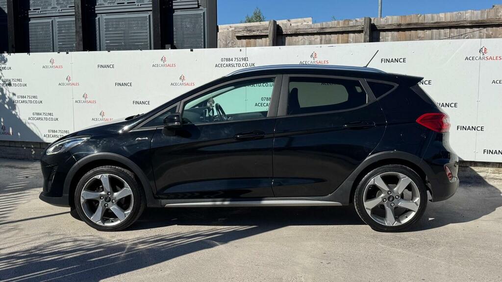 Ford Fiesta Hatchback 1.0T Ecoboost Active 1 Euro 6 Ss LS68HDK Black #5