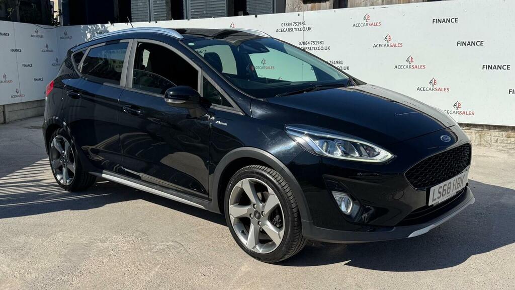 Ford Fiesta Hatchback 1.0T Ecoboost Active 1 Euro 6 Ss LS68HDK Black #2