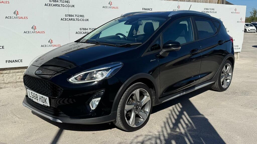 Ford Fiesta Hatchback 1.0T Ecoboost Active 1 Euro 6 Ss LS68HDK Black #4
