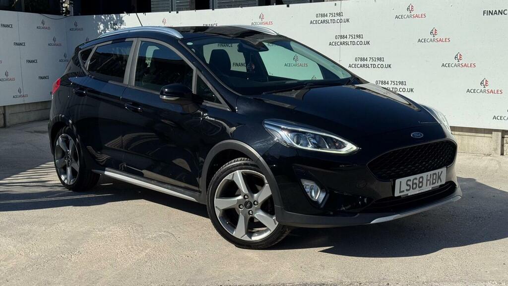 Ford Fiesta Hatchback 1.0T Ecoboost Active 1 Euro 6 Ss Black