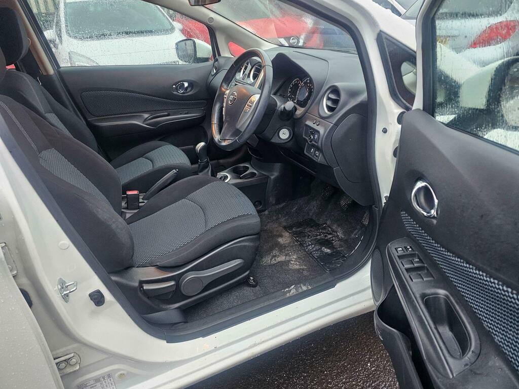 Nissan Note 1.2 Acenta Premium Euro 6 S S SP65UGV White #6