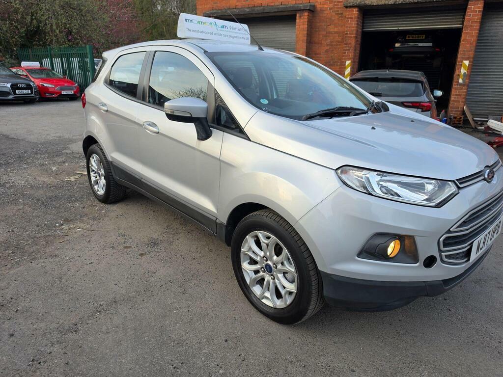 Ford Ecosport 1.0T Ecoboost Zetec 2Wd Euro 6 S S Silver