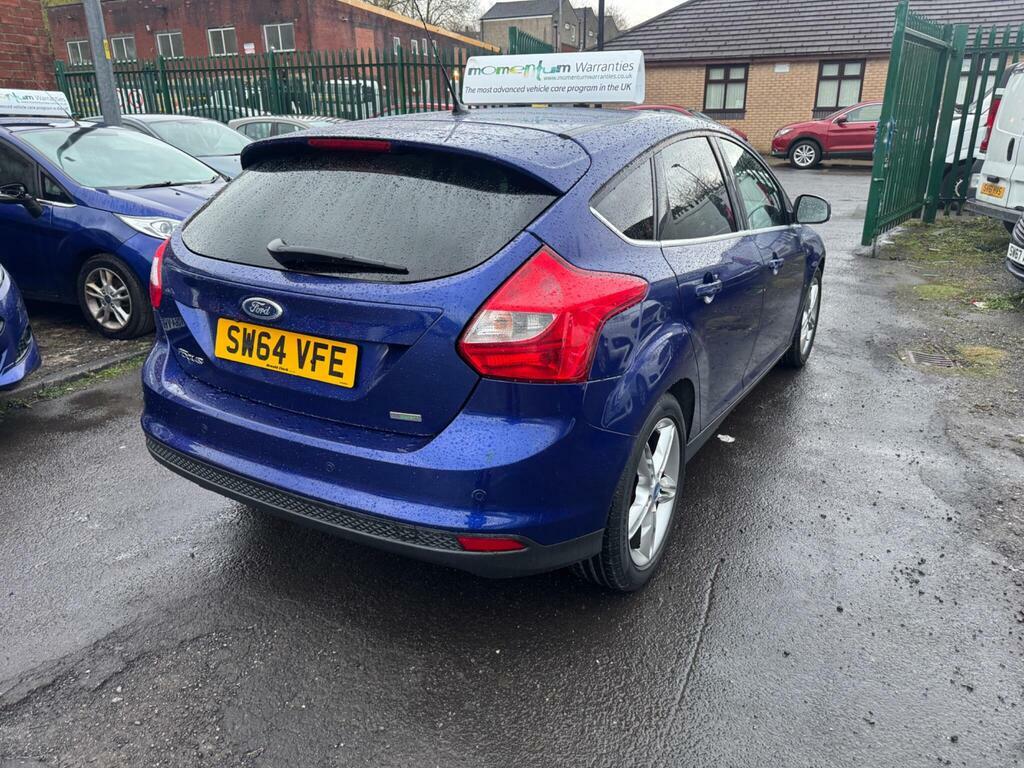 Ford Focus 1.0T Ecoboost Titanium X Euro 5 S S SW64VFE Blue #4