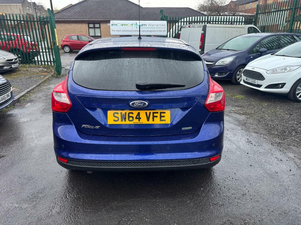 Ford Focus 1.0T Ecoboost Titanium X Euro 5 S S SW64VFE Blue #5