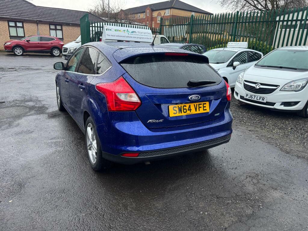 Ford Focus 1.0T Ecoboost Titanium X Euro 5 S S SW64VFE Blue #6