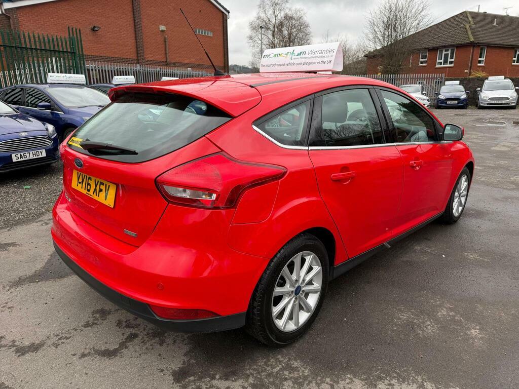 Ford Focus 1.0T Ecoboost Titanium Euro 6 S S YY16XFV Red #4
