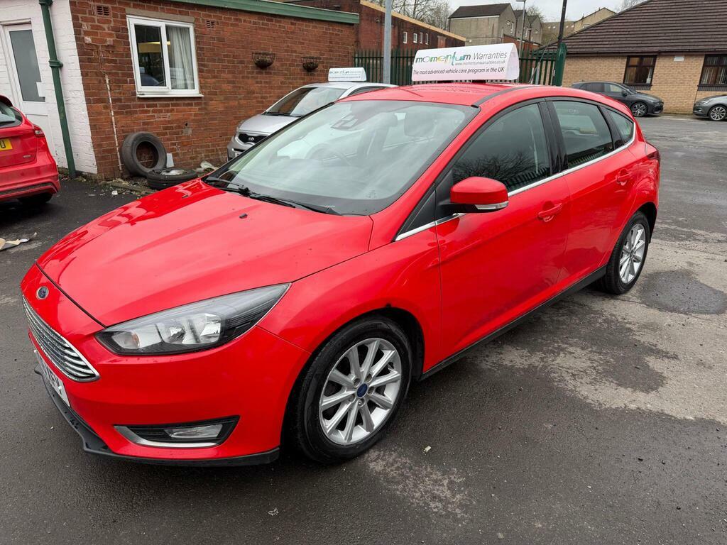 Ford Focus 1.0T Ecoboost Titanium Euro 6 S S YY16XFV Red #2