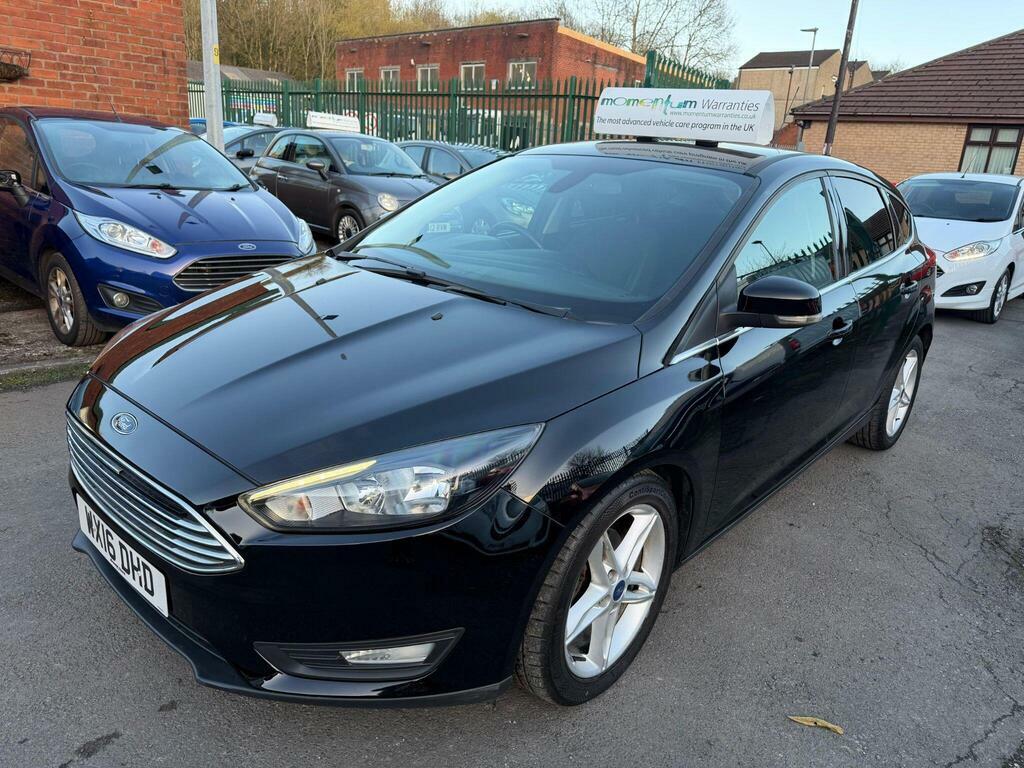 Ford Focus 1.0T Ecoboost Zetec Euro 6 S S WX16DHD Black #2
