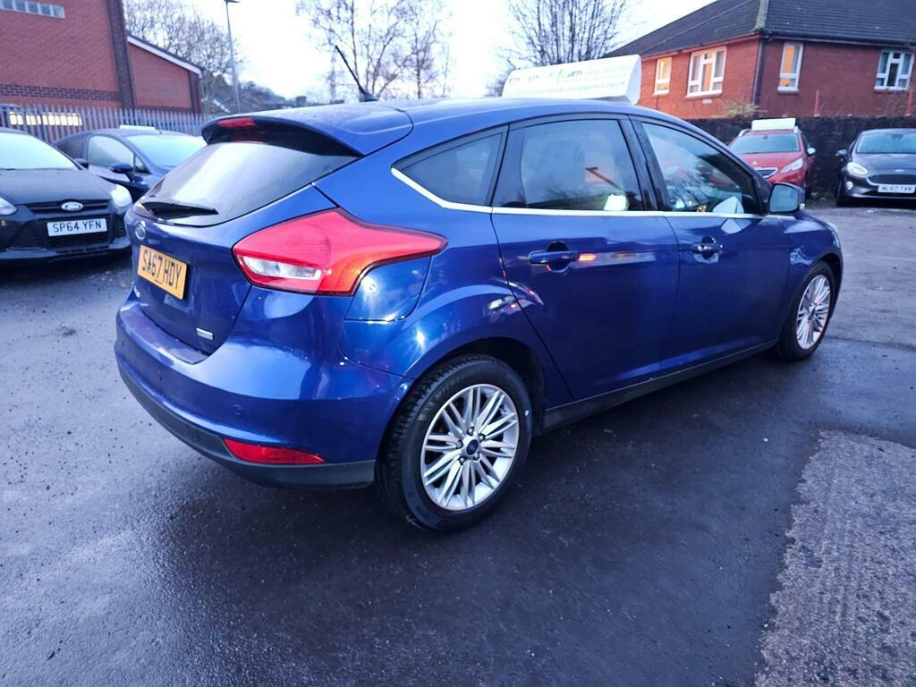 Ford Focus 1.0T Ecoboost Zetec Edition Euro 6 S S SA67HDY Blue #4
