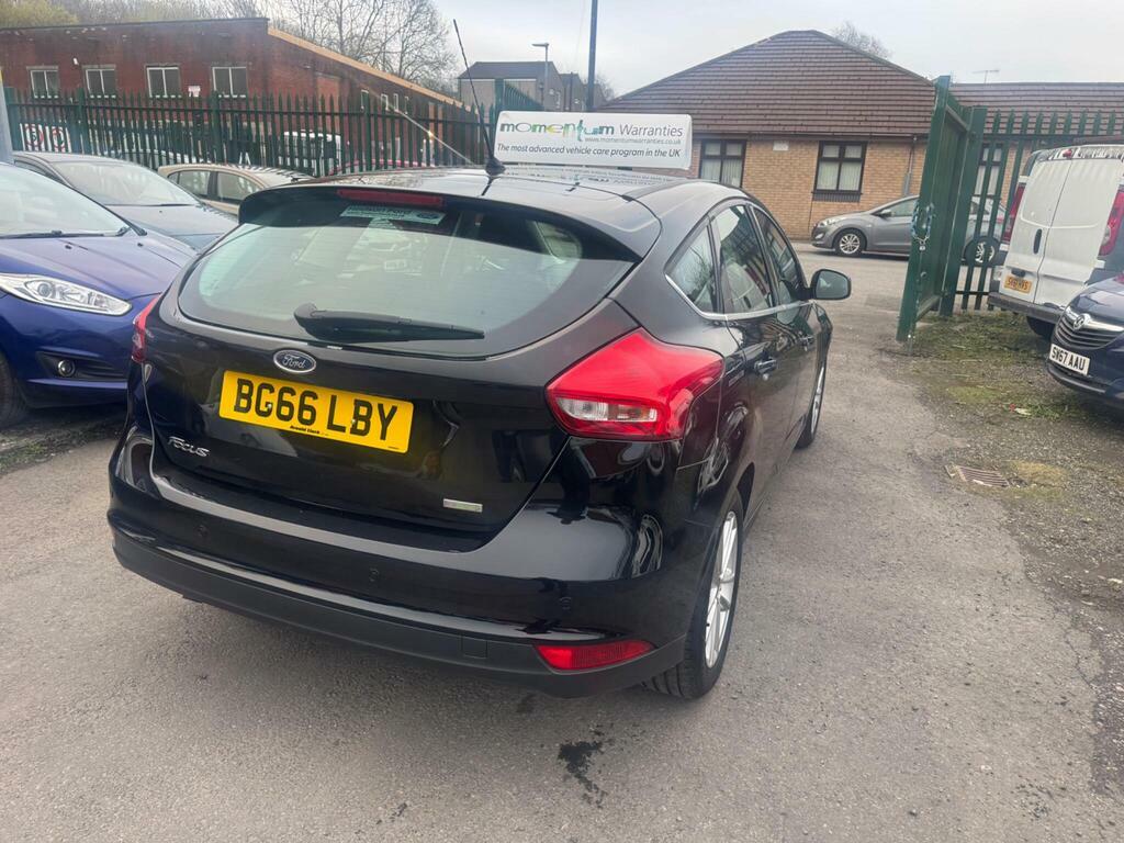 Ford Focus 1.0T Ecoboost Zetec Euro 6 S S BG66LBY Black #5