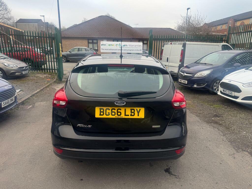 Ford Focus 1.0T Ecoboost Zetec Euro 6 S S BG66LBY Black #6